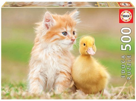 Puzzle 500 el. Uroczy przyjaciele