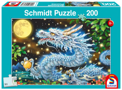 Puzzle 200 el. Smocza przygoda