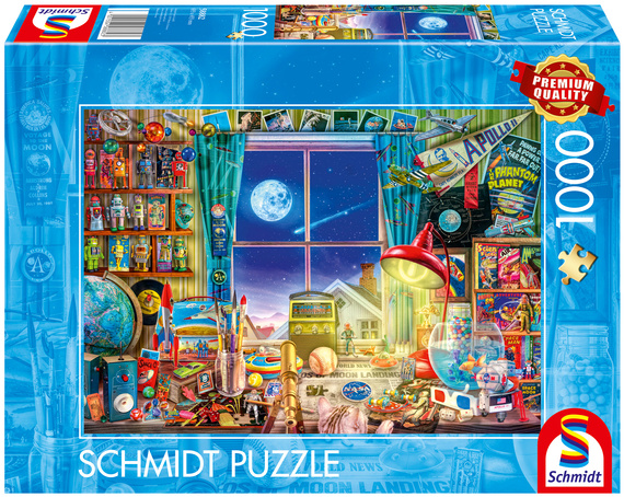 PQ Puzzle 1000 el. W drodze na księżyc