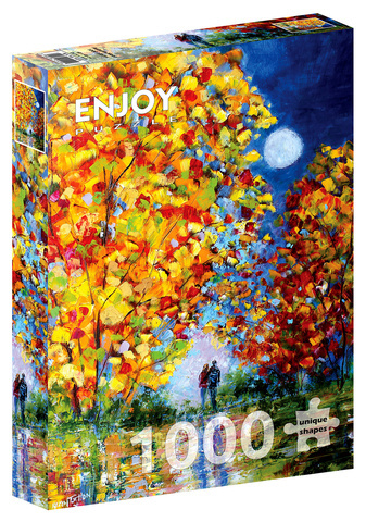 Puzzle 1000 el. Jesienny księżyc