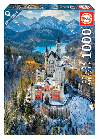 Puzzle 1000 el. Zamek Neuschwanstein / Niemcy