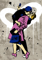 Puzzle 1000 el. Pocałunek, TV Boy