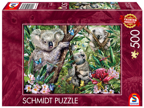 PQ Puzzle 500 el. Rodzina koali