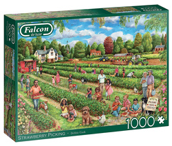 Puzzle 1000 el. FALCON Zbieranie truskawek