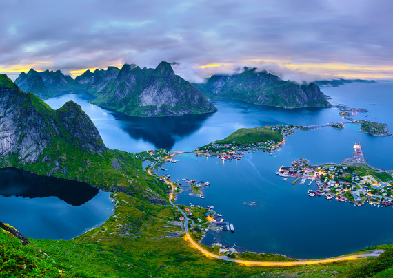 Puzzle 1000 el. Archipelag Lofoty / Norwegia