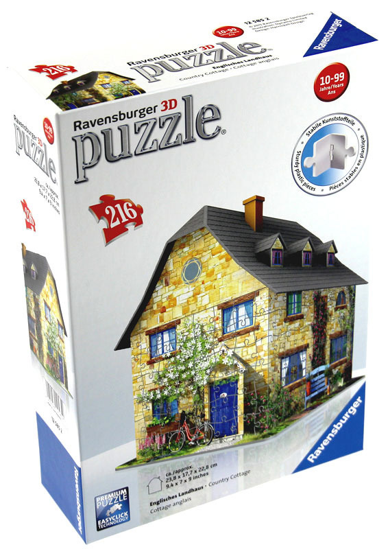 Puzzle 3D - Angielski dom