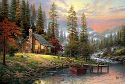 PQ Puzzle 500 el. THOMAS KINKADE Spokojne schronienie