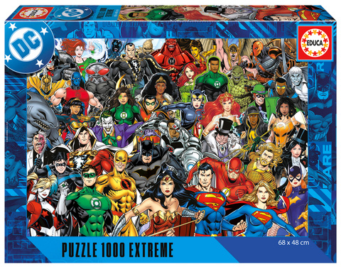 Puzzle 1000 el. Postacie z uniwersum DC Comics