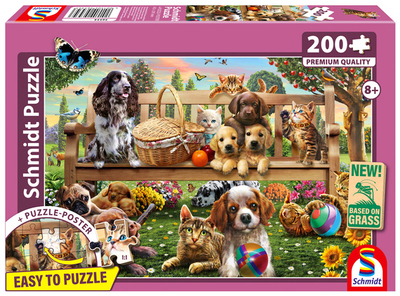 PQ Puzzle 200 el. Czas na piknik