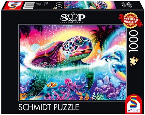 PQ Puzzle 1000 el. SHEENA PIKE Żółw