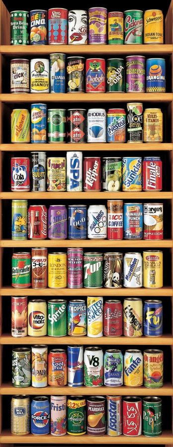 Puzzle 2000 el. Napoje chłodzące (panorama)