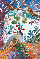 Puzzle 3 x 500 el. Mroźna fauna