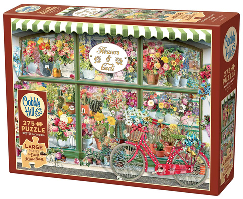 Puzzle 275 el. XL Kwiaciarnia