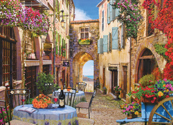 Puzzle 1000 el. Francuskie miasteczko