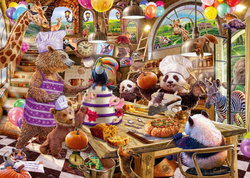 PQ Puzzle 1000 el. STEVE SUNDRAM Zwierzaki w kuchni (Chef Mania)