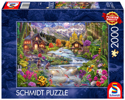 PQ Puzzle 2000 el. Rzeka w górach