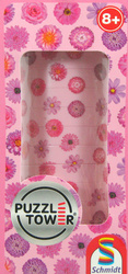 Puzzle - Magnetyczna wieża 3D - Kwiaty