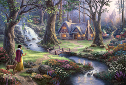 PQ Puzzle 1000 el. THOMAS KINKADE Królewna Śnieżka (Disney)