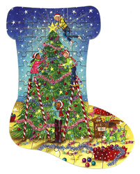 Puzzle 24 x 42-60 el. Świąteczne przygody (kalendarz adwentowy)