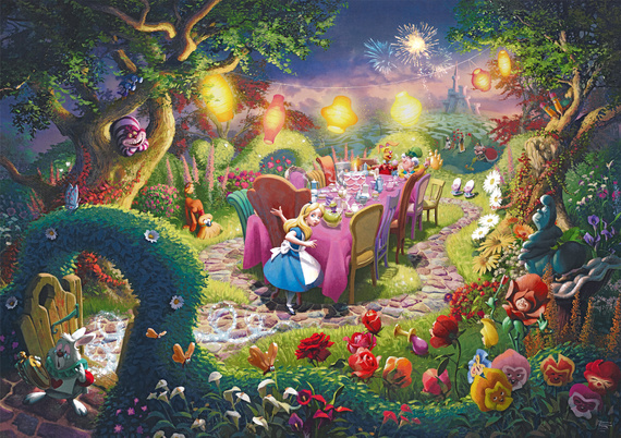 PQ Puzzle 6000 el. THOMAS KINKADE Alicja w Krainie Czarów (Disney)