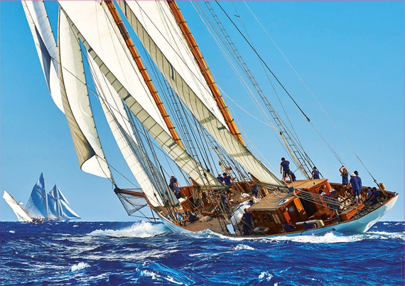 Puzzle 1000 el. Żaglowiec