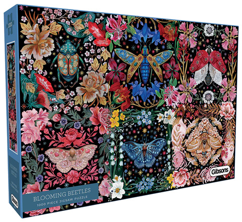 Puzzle 1000 el. Kolorowe owady