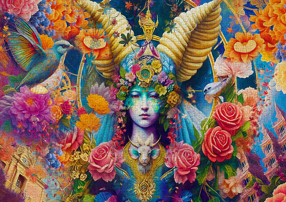 Puzzle 1000 el. Znak zodiaku: Baran