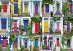 Puzzle 1000 el. Drzwi z Notting Hill / Londyn / Anglia