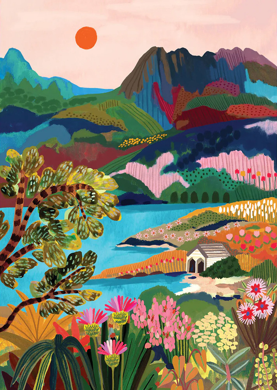 Puzzle 4 x 500 el. Cztery strony świata