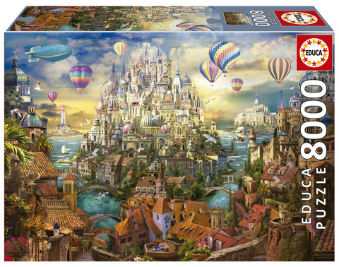 Puzzle 8000 el. Miasto marzeń