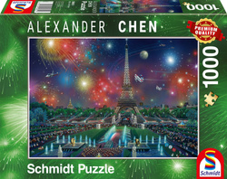 PQ Puzzle 1000 el. ALEXANDER CHEN Fajerwerki nad Wieżą Eiffla