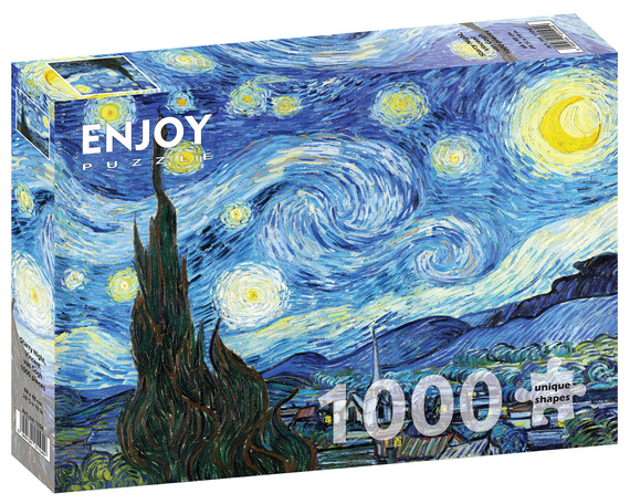 Puzzle 1000 el. Gwiaździsta noc, Vincent van Gogh