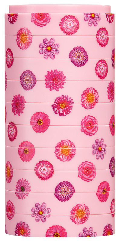 Puzzle - Magnetyczna wieża 3D - Kwiaty