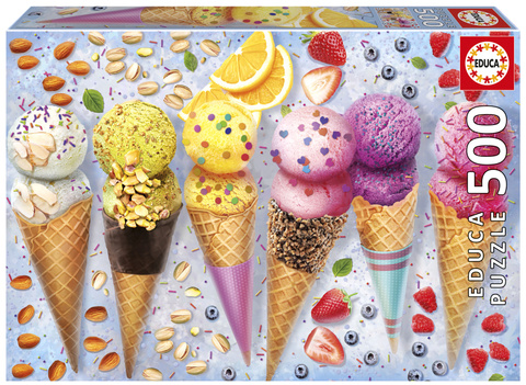 Puzzle 500 el. Lodziarnia