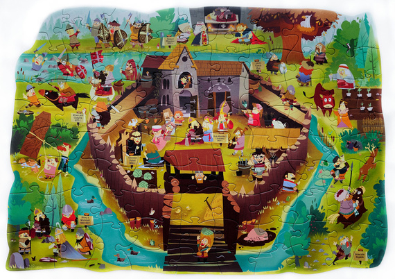 Puzzle historyczne - Początki państwa polskiego