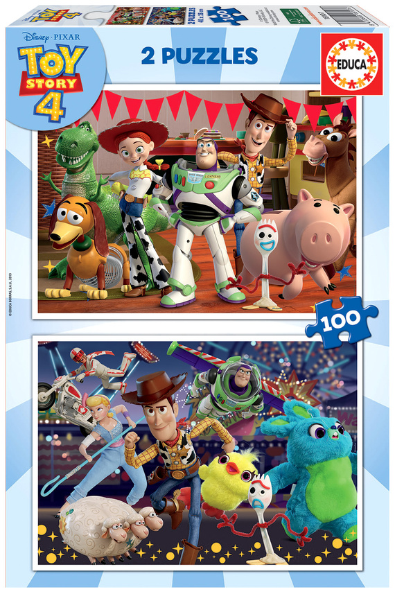 Puzzle 2 x 100 el. Toy Story 4