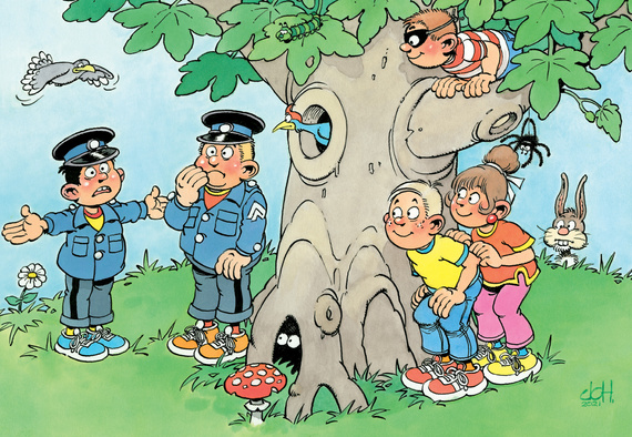 Puzzle Junior 150 el. JAN VAN HAASTEREN Zabawa w chowanego