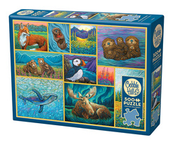 Puzzle 500 el. Zwierzęta Alaski