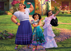 Puzzle 100 el. Nasze magiczne Encanto (drewniane)