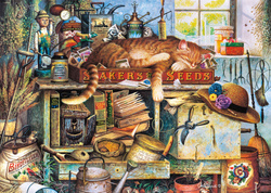 PQ Puzzle 1000 el. CHARLES WYSOCKI Remington - Ogrodnik