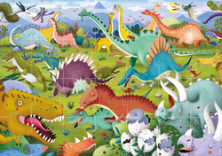 Puzzle XL 28 el. Dinozaury