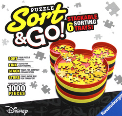 Tacki do sortowania puzzli (sorter) Disney - 6 szt.