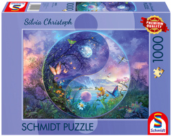 PQ Puzzle 1000 el. SILVIA CHRISTOPH Fantastyczny świat owadów (Yin & Yang)