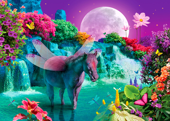 Puzzle 1000 el. Magia w świetle księżyca