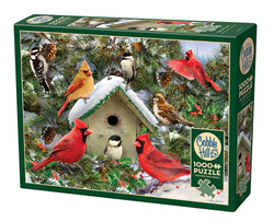 Puzzle 1000 el. Nadeszła zima