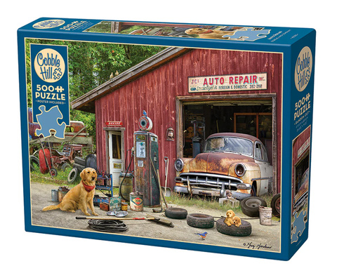 Puzzle 500 el. Warsztat samochodowy