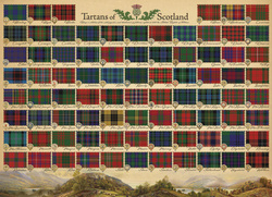 Puzzle 1000 el. Szkockie tartany