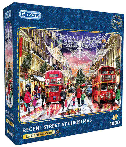 Puzzle 1000 el. Ulica Regent / Londyn / Anglia