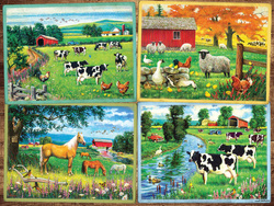 Puzzle 275 el. XL Jesienne słońce
