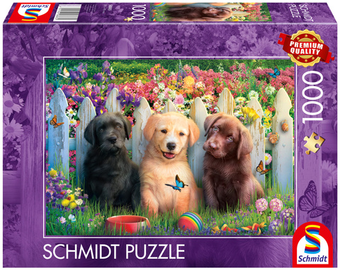 PQ Puzzle 1000 el. Słodkie szczeniaki